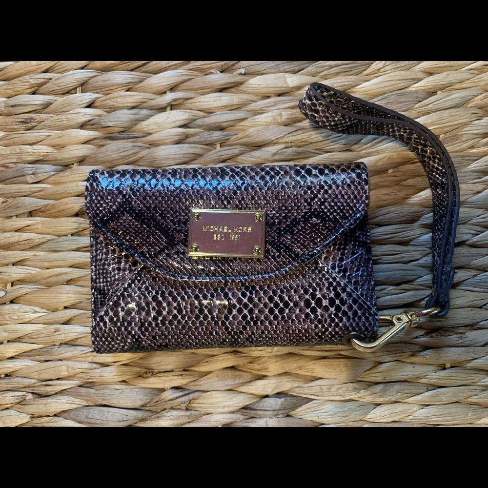 MK credit card holder/wristlet